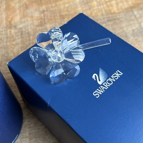 💎 SWAROVSKI Crystal clover leaf decoration - Picture 2 of 4